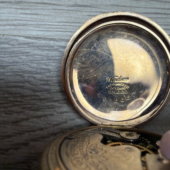 Beautiful American Waltham Model 7675567 12K Rolled Gold Filled Pocket Watch VTG main image 5